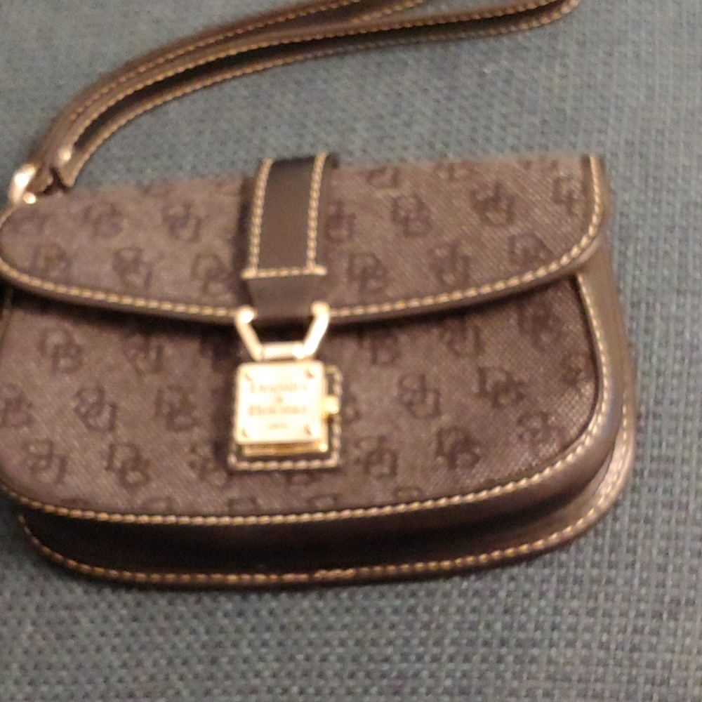 BLACK DOONEY & BOURKE WRISTLET - NEW WITHOUT TAGS
